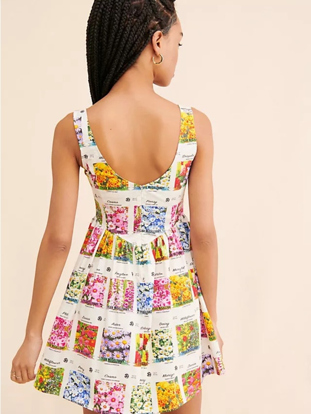 Tyler Mcgillivary Seed packet mini dress - Picture 2 of 4